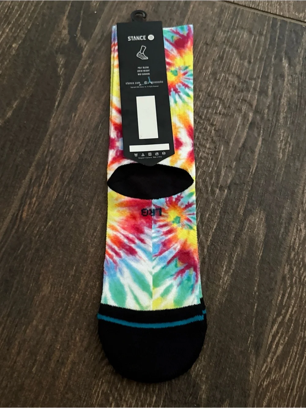 Stance kids tie-Dye Casual Crew Socks - Multicolor